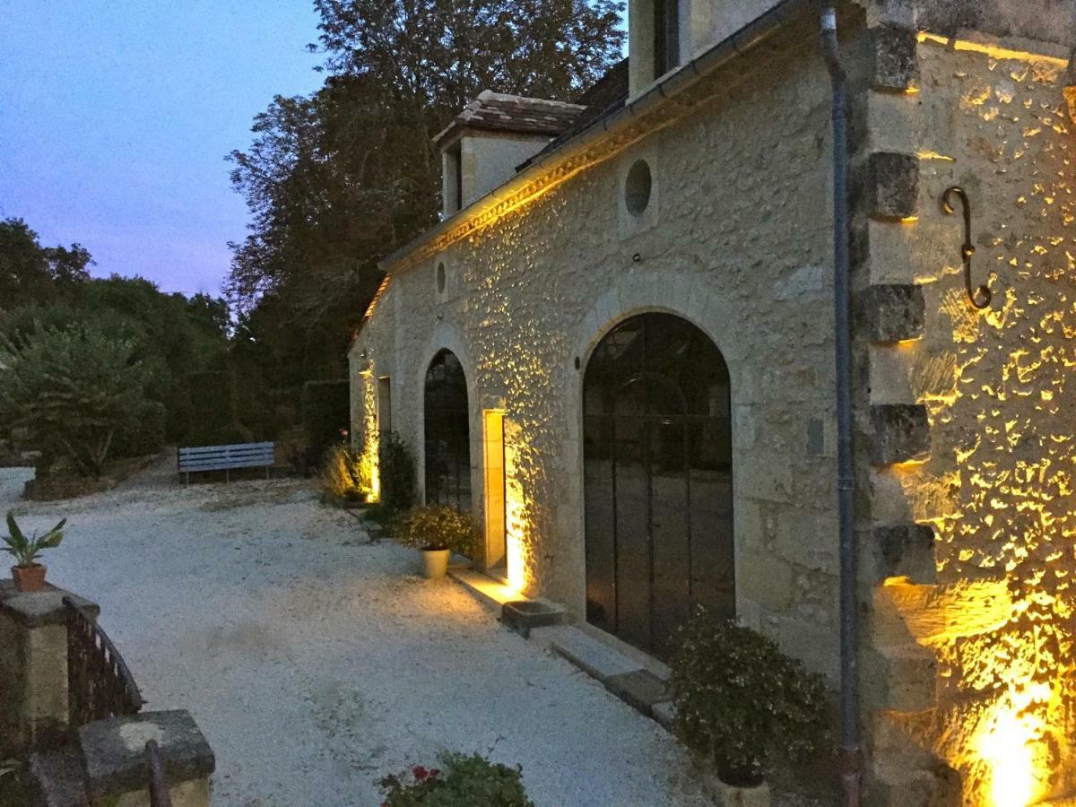 Villa Manoir le Roc à Couze-et-Saint-Front Extérieur photo