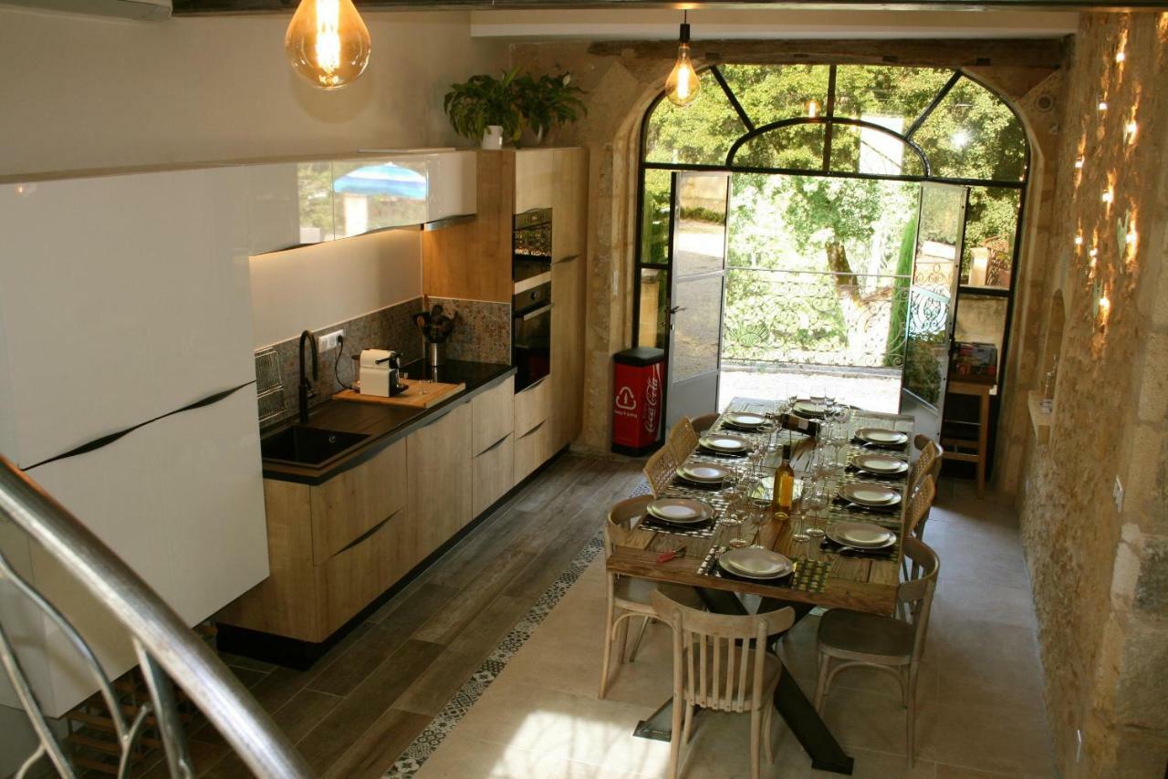 Villa Manoir le Roc à Couze-et-Saint-Front Extérieur photo